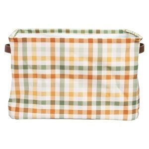 New with tags Fall Collapsible Storage Basket, Plaid
15 x 11 x 9.5